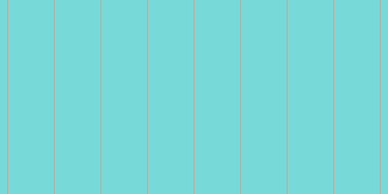 #4ccdcd (75%), #caa393 vertical lines, two pixels wide, ninety-four pixels apart