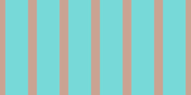 #4ccdcd (75%), #caa393 vertical lines, thirty-seven pixels wide, ninety-five pixels apart