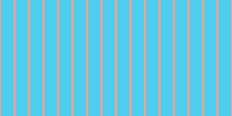 #4ccdee, #eba393 vertical lines, eight pixels wide, forty-two pixels apart