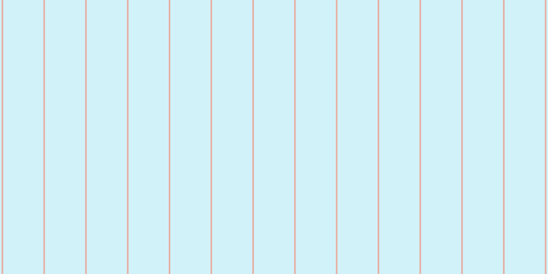 #4ccdee (25%), #eba393 vertical lines, two pixels wide, fifty-nine pixels apart