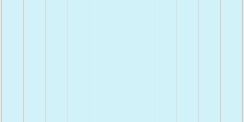 #4ccdee (25%), #eba393 vertical lines, two pixels wide, seventy pixels apart