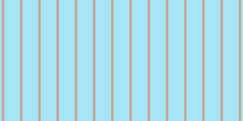 #4ccdee (50%), #caa393 vertical lines, eight pixels wide, fifty-two pixels apart