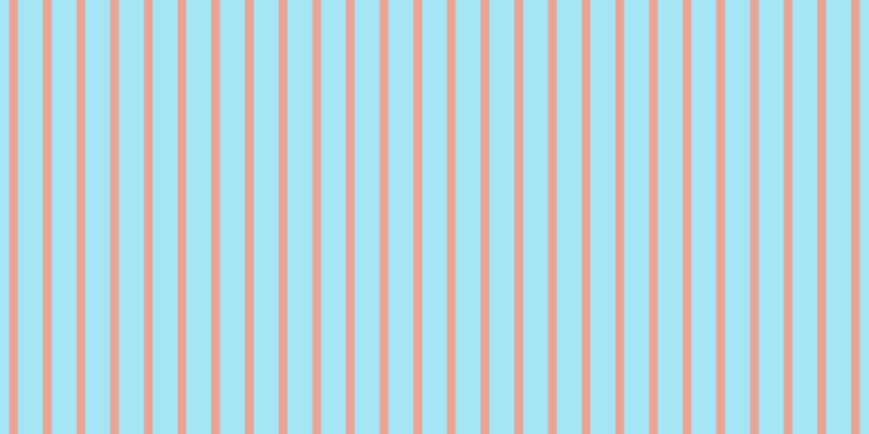 #4ccdee (50%), #eba393 vertical lines, eight pixels wide, twenty-three pixels apart