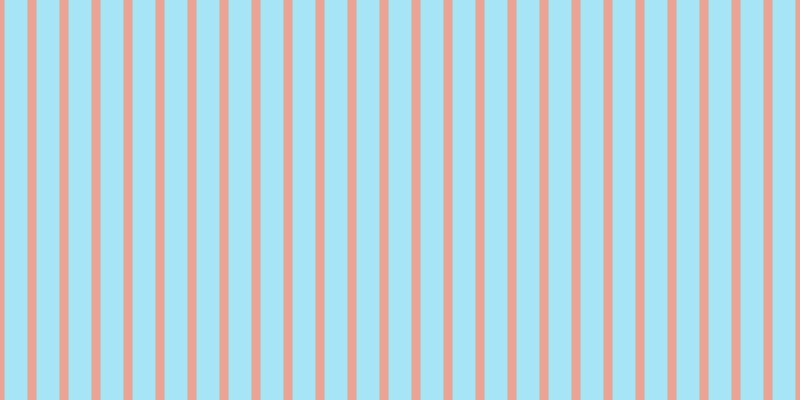 #4ccdee (50%), #eba393 vertical lines, nine pixels wide, twenty-three pixels apart
