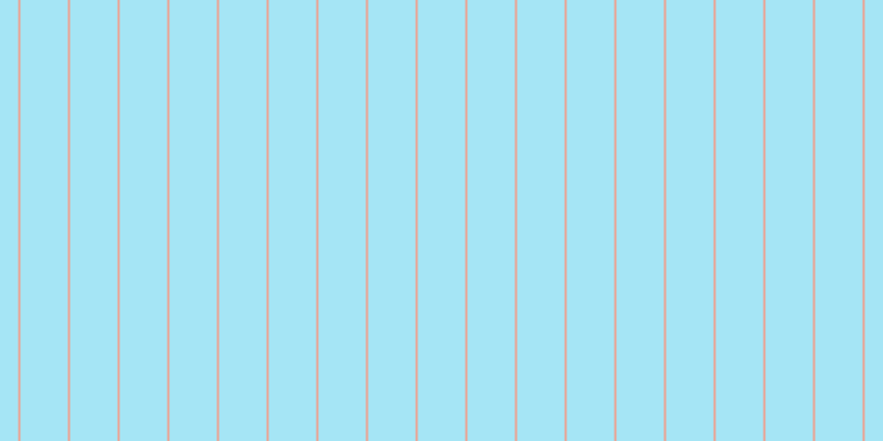 #4ccdee (50%), #eba393 vertical lines, two pixels wide, forty-three pixels apart