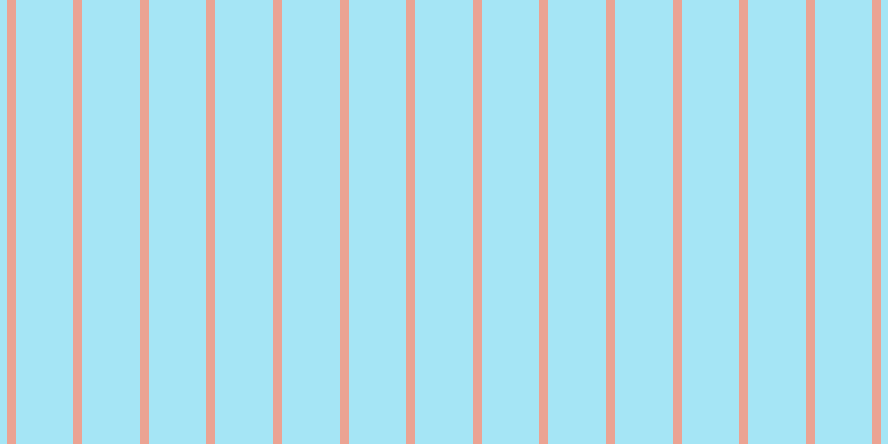 #4ccdee (50%), #eba393 vertical lines, eight pixels wide, fifty-two pixels apart
