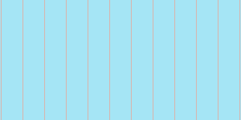#4ccdee (50%), #eba393 vertical lines, two pixels wide, seventy pixels apart