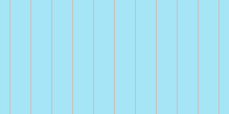 #4ccdee (50%), #eba393 vertical lines, two pixels wide, seventy-one pixels apart