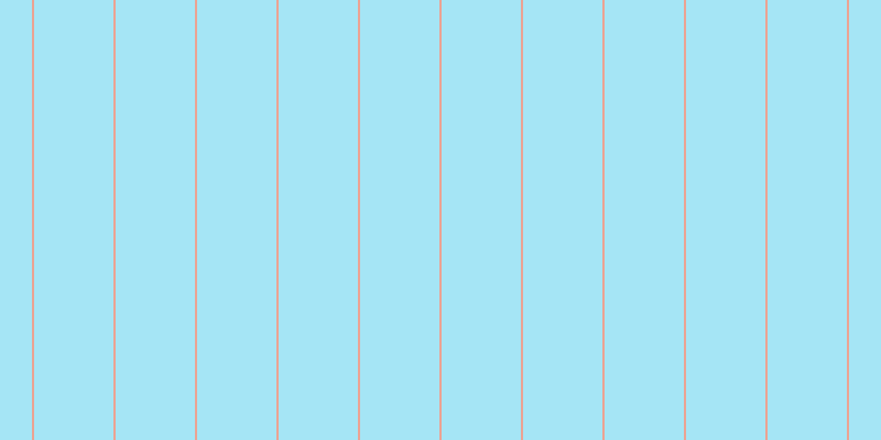 #4ccdee (50%), #eba393 vertical lines, two pixels wide, seventy-two pixels apart