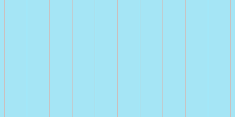 #4ccdee (50%), #eba393 vertical lines, one pixels wide, seventy-six pixels apart