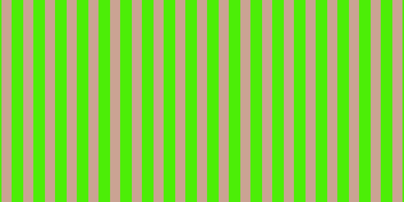 #4cee07, #caa393 vertical lines, twenty pixels wide, twenty-three pixels apart