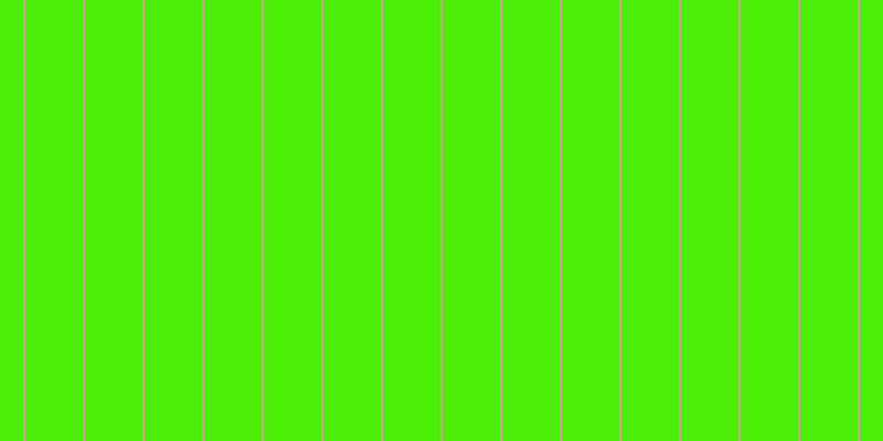 #4cee07, #caa393 vertical lines, two pixels wide, fifty-two pixels apart