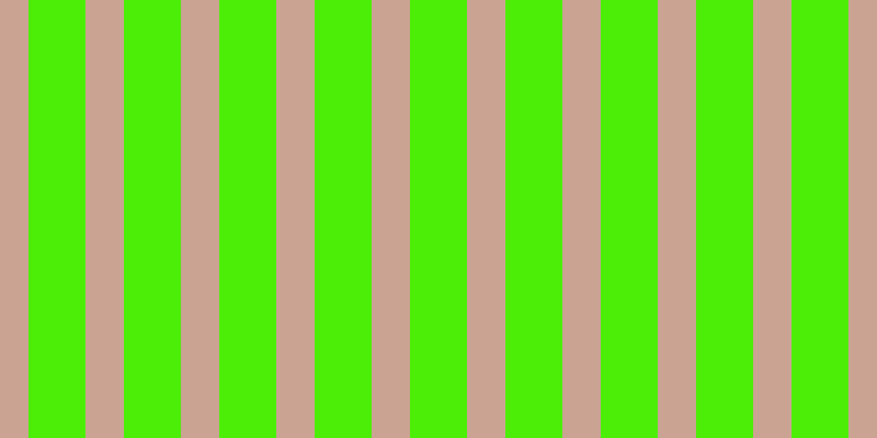 #4cee07, #caa393 vertical lines, thirty-five pixels wide, fifty-two pixels apart