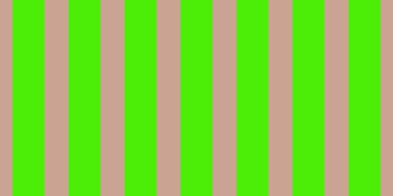 #4cee07, #caa393 vertical lines, forty-nine pixels wide, sixty-five pixels apart