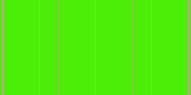 #4cee07, #caa393 vertical lines, two pixels wide, seventy-six pixels apart