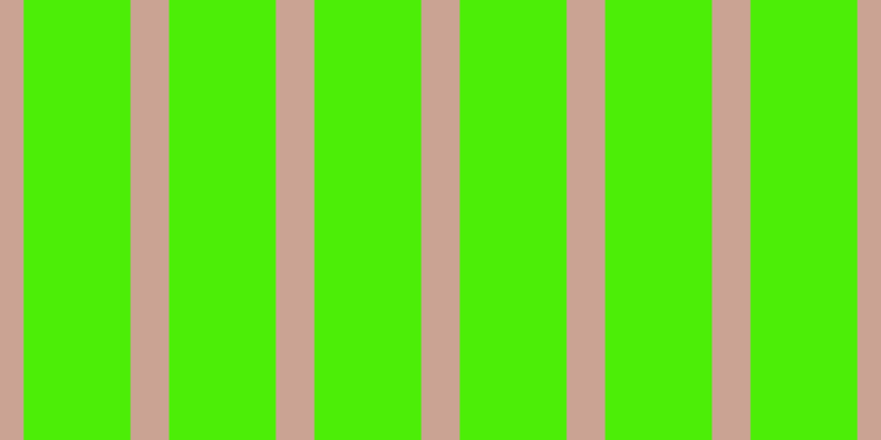 #4cee07, #caa393 vertical lines, thirty-five pixels wide, ninety-seven pixels apart