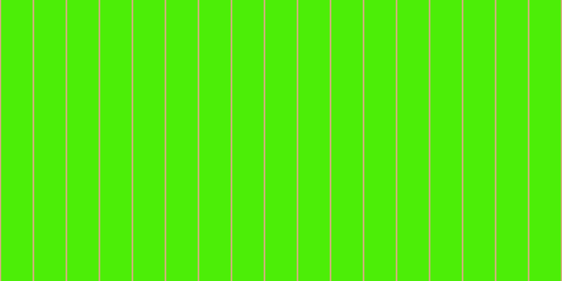 #4cee07, #eba393 vertical lines, two pixels wide, forty-five pixels apart