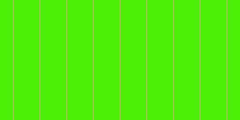 #4cee07, #eba393 vertical lines, two pixels wide, eighty-seven pixels apart