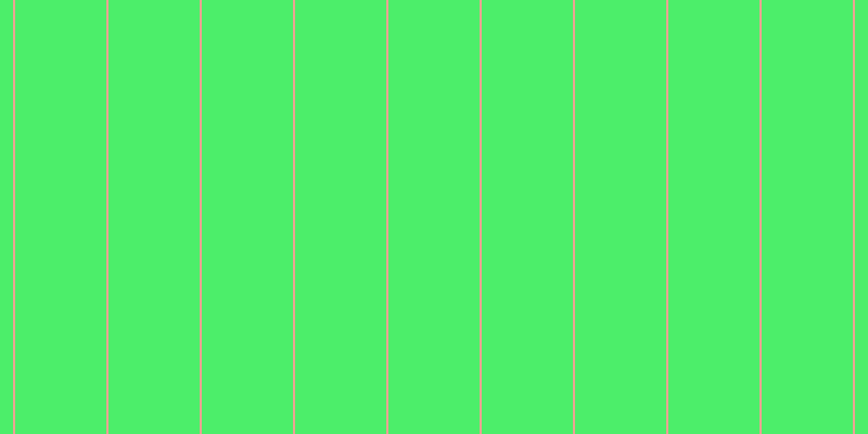 #4cee6a, #eba393 vertical lines, two pixels wide, eighty-four pixels apart