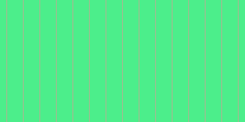 #4cee8b, #caa393 vertical lines, two pixels wide, fifty-two pixels apart