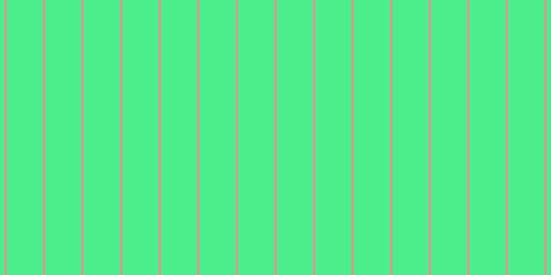 #4cee8b, #caa393 vertical lines, four pixels wide, fifty-two pixels apart