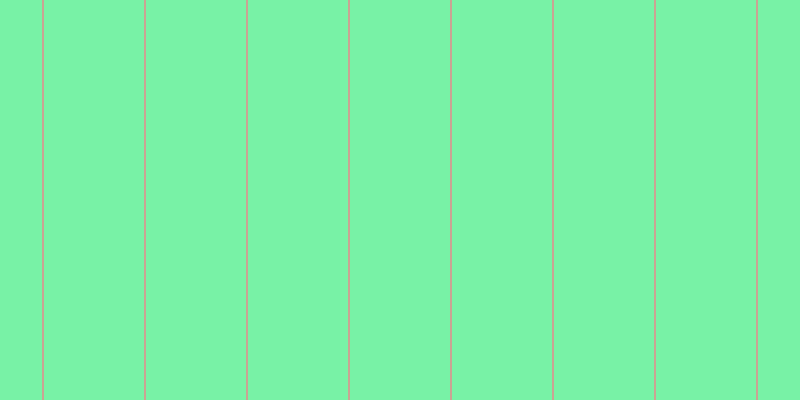 #4cee8b (75%), #caa393 vertical lines, two pixels wide, one hundred pixels apart