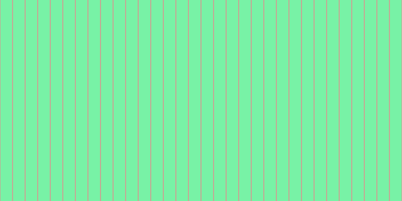 #4cee8b (75%), #caa393 vertical lines, two pixels wide, twenty-three pixels apart