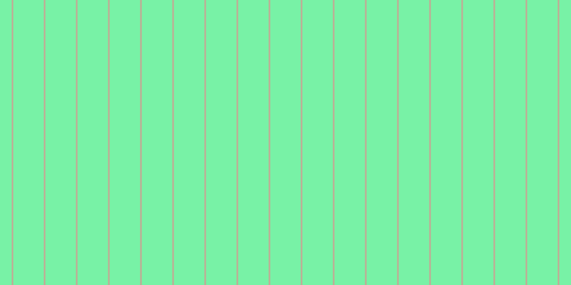 #4cee8b (75%), #caa393 vertical lines, two pixels wide, forty-three pixels apart