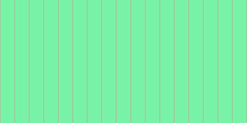 #4cee8b (75%), #caa393 vertical lines, two pixels wide, forty-five pixels apart