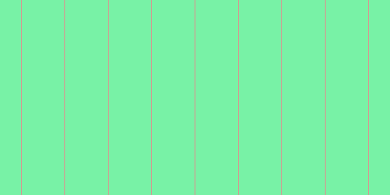#4cee8b (75%), #caa393 vertical lines, two pixels wide, eighty-seven pixels apart