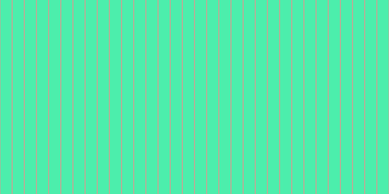#4ceeac, #caa393 vertical lines, two pixels wide, twenty-three pixels apart
