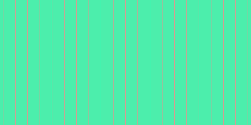 #4ceeac, #caa393 vertical lines, two pixels wide, thirty-seven pixels apart