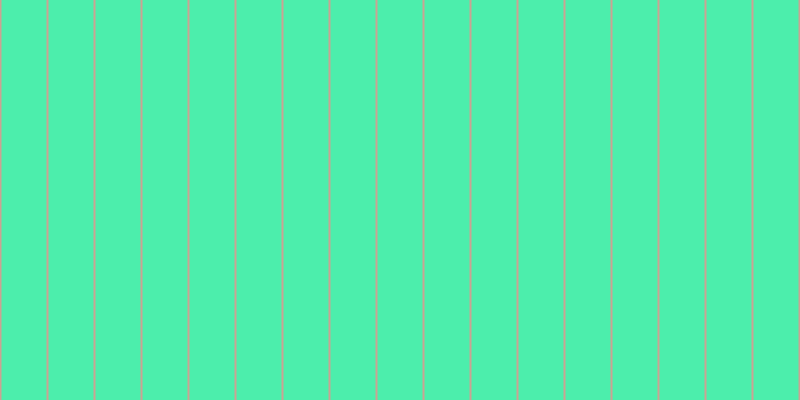 #4ceeac, #caa393 vertical lines, two pixels wide, forty-five pixels apart