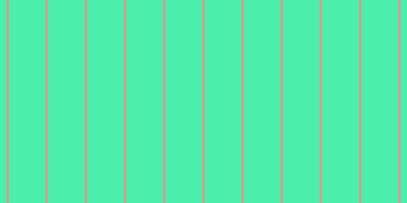 #4ceeac, #caa393 vertical lines, five pixels wide, seventy-two pixels apart