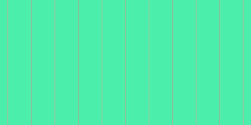 #4ceeac, #caa393 vertical lines, two pixels wide, seventy-three pixels apart