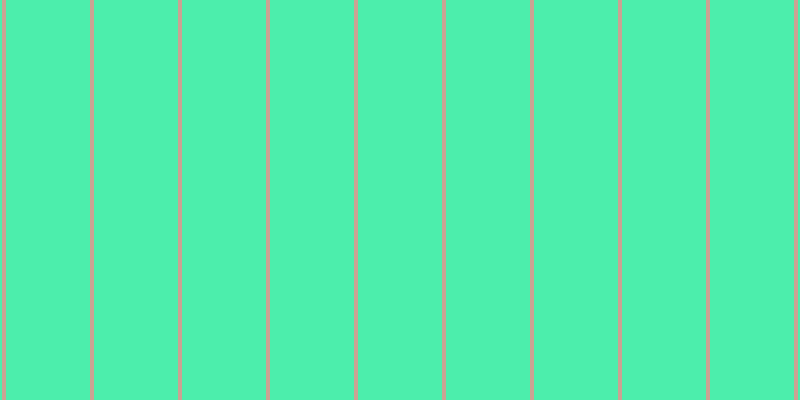 #4ceeac, #caa393 vertical lines, four pixels wide, eighty-four pixels apart