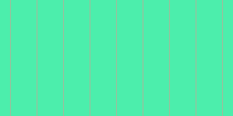 #4ceeac, #caa393 vertical lines, two pixels wide, eighty-nine pixels apart