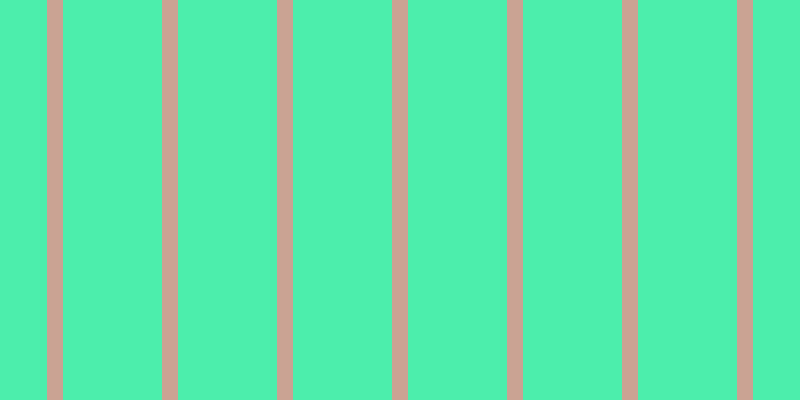 #4ceeac, #caa393 vertical lines, sixteen pixels wide, ninety-nine pixels apart