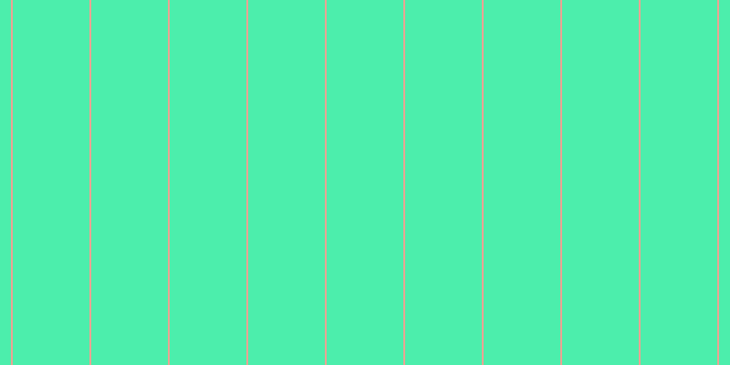 #4ceeac, #eba393 vertical lines, two pixels wide, eighty-four pixels apart