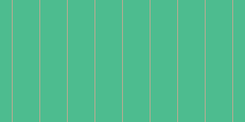 #4dbc8f, #eba393 vertical lines, two pixels wide, eighty-eight pixels apart