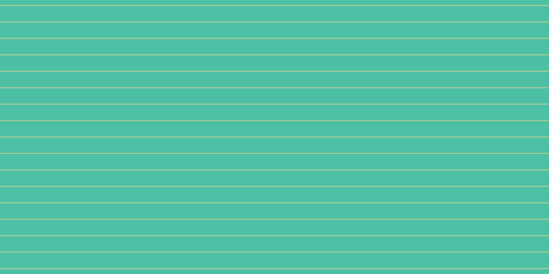#4dbfa4, #dbd393 horizontal lines, one pixels wide, twenty-three pixels apart
