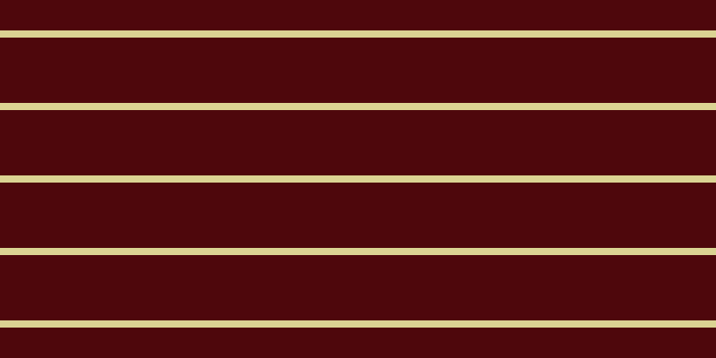 #4e070c, #dbd393 horizontal lines, eight pixels wide, seventy-three pixels apart