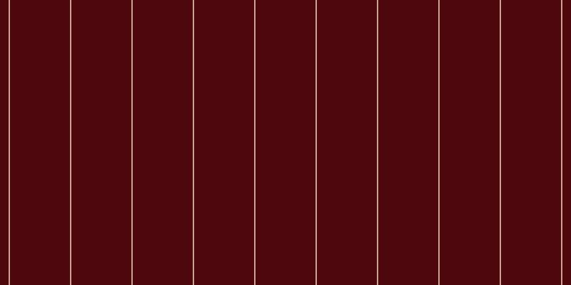 #4e070c, #caa393 vertical lines, two pixels wide, eighty-four pixels apart