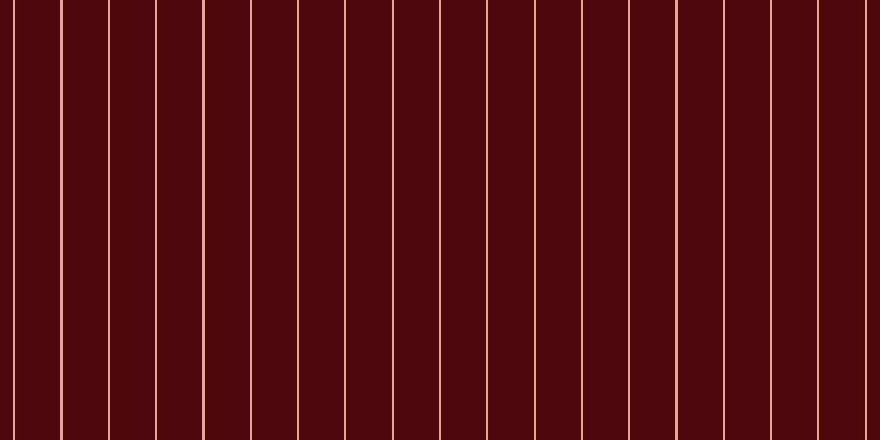 #4e070c, #eba393 vertical lines, two pixels wide, forty-one pixels apart