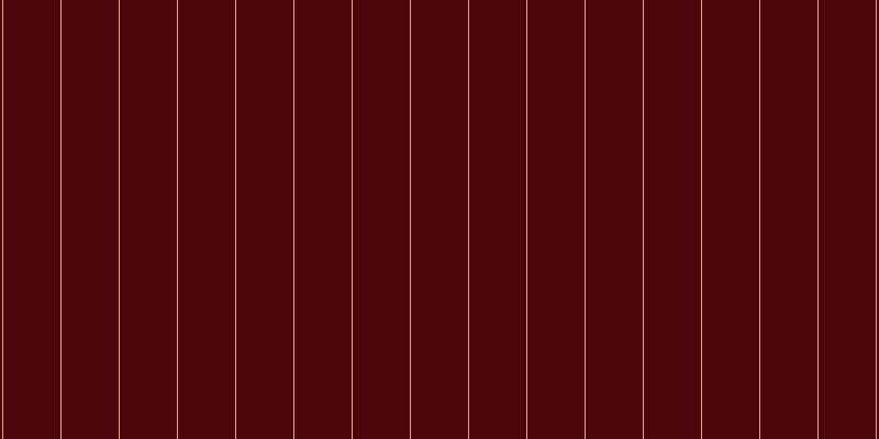 #4e070c, #eba393 vertical lines, one pixels wide, fifty-two pixels apart