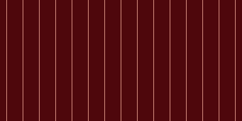 #4e070c, #eba393 vertical lines, two pixels wide, fifty-two pixels apart