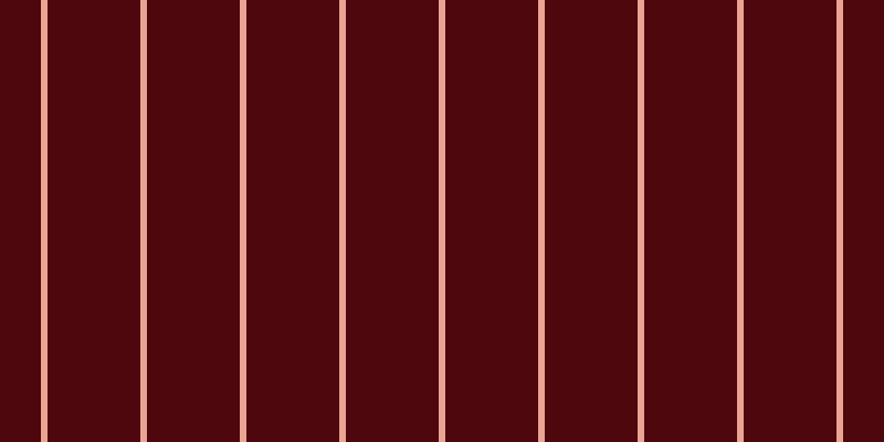#4e070c, #eba393 vertical lines, six pixels wide, eighty-four pixels apart