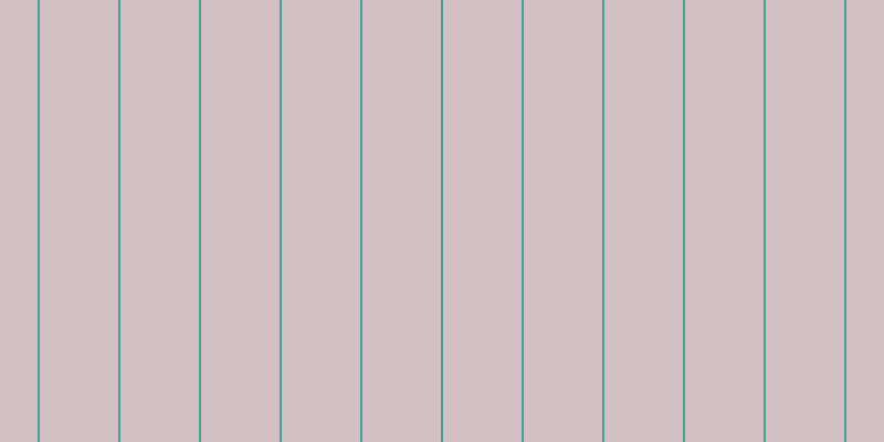 #4e070c (25%), #46a393 vertical lines, two pixels wide, seventy-one pixels apart