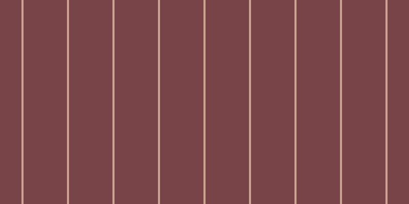 #4e070c (75%), #caa393 vertical lines, four pixels wide, eighty-five pixels apart
