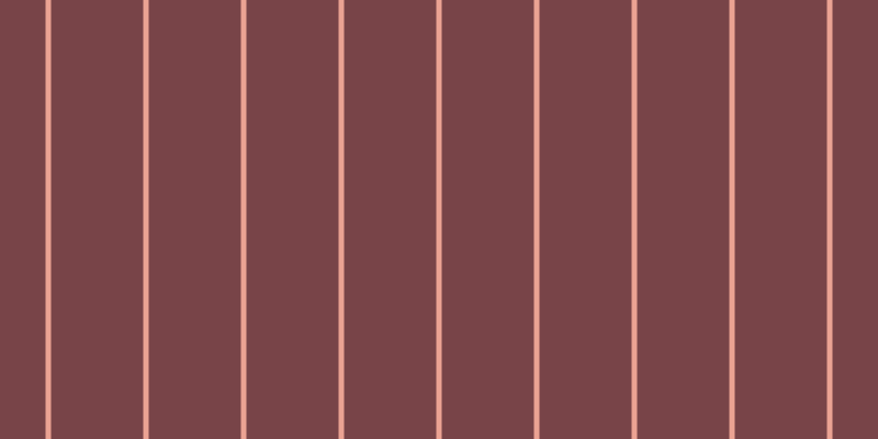 #4e070c (75%), #eba393 vertical lines, five pixels wide, eighty-four pixels apart